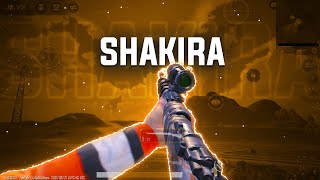 1NONLY - SHAKIRA | 4 Fingers + Gyroscope | BATTLEGROUND MOBILE INDIA MONTAGE