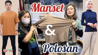 FESYEN BOLEH DARIMANA SAJA, URUSAN #MANSET N #POLOSAN WAJIB DISINI! #grosir #kaos #kaospolos