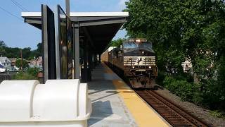 Norfolk Southern Manifest passing Roselle Park