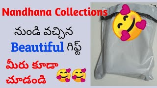 Beautiful gift from Nandhana Collections