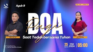 Doa Pagi  -  25 Oktober 2024 -  Sri. Theresia Siahaan