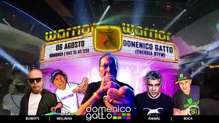 Chamada Oficial: FESTA DA WARRIOR com DOMENICO GATTO - 06 de Agosto de 2023.