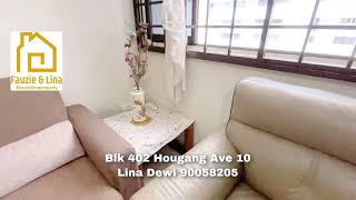 For Sale 4NG Blk 402 Hougang Ave 10