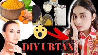 HOMEMADE UBTAN POWDER FOR GLOWING SKIN // for bride