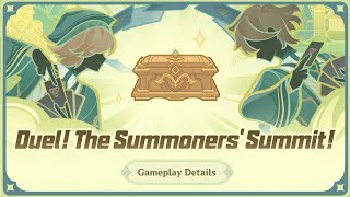 Genshin Impact 3.7 | Duel! The Summoners' Summit! (Minigames)