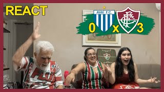 FAMÍLIA TRICOLOR REAGE À 0 AVAÍ X 3 FLUMINENSE - CAMPEONATO BRASILEIRO 2022