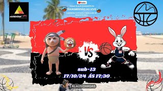 AO VIVO | JOG  BASQUETE | NITERÓI BC VS TIJUCA TC SUB-13