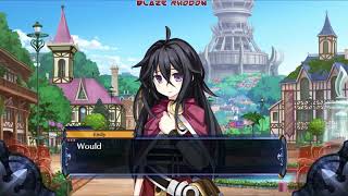 Fairy Fencer F: Advent Dark Force (PC, Steam) Walkthrough Part 6 Zelwinds City (fight with Pappin)