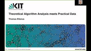 DARE 2021 intro + Thomas Bläsius: Theoretical Algorithm Analysis meets Practical Data