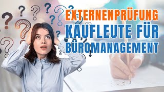 Externenprüfung & Vorbereitung Kaufmann / Kauffrau für Büromanagement | GripsCoachTV