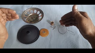 4 inch speaker repair||repair speaker||how to make speaker at home||speaker repairing