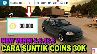 CARA SUNTIK COINS 30K NEW CARS NEW VERSI CAR PARKING MULTIPLAYER 4.8.18.3