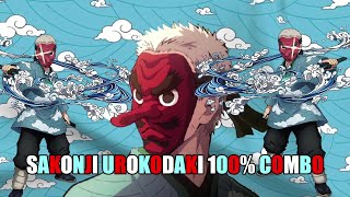 🌊Sakonji Urokodaki🌊 100% Combo Demon Slayer Hinokami Chronicle