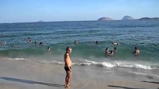 Ipanema Beach, Rio de Janeiro, Feb. 15, 2013