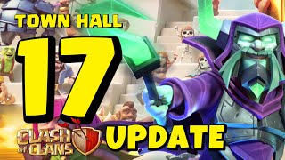 New Update - Town Hall 17 in Clash of Clans! #clashofclans #hammerjam