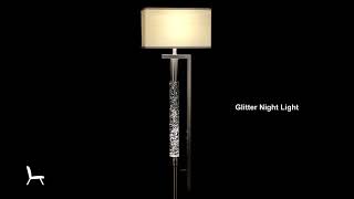 Noura Metal/Fabric Floor Lamp, Satin/White by Homelegance