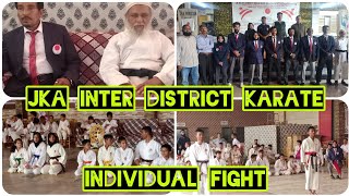 JKA INTER DISTRICT KARATE CHAMPIONSHIP INDIVIDUAL FIGHT @aikaampakistani9944