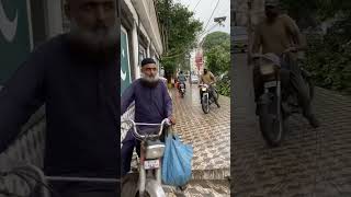 Tree fallen on the road during rains in Karachi feat Khalil Ul Rehman