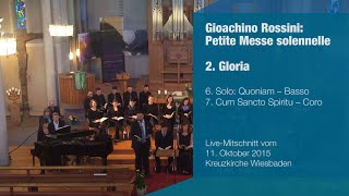 convivium musicum mainz: Rossini - Petite Messe solennelle - 2. Gloria (4/4)