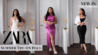 SUMMER ZARA TRY-ON HAUL | SUMMER ZARA OUTFITS | ZARA SUMMER HAUL 2022