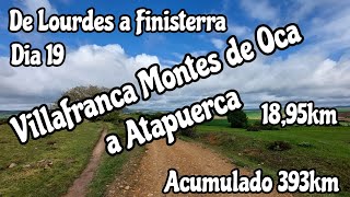 Caminho de Santiago - Villafranca Montes de Oca a Atapuerca - Resumo Diário