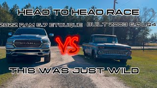 6.0 LS VS 5.7 HEMI ETORQUE. WHO WILL WIN?