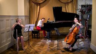 Louise Farrenc - Trio for flute, cello and piano Op. 45, 2. Andante - Performed by Marsyas Trio