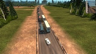 Euro Truck Simulator 2 - от гад кто ж тебе права выдал.