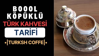 Cezvede Türk Kahvesi Tarifi ve Yapımı -  Turkish coffee