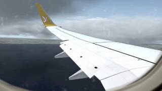 Pegasus Airlines Boeing 737-800 || from Istanbul Sabiha Gokcen(LTFJ) to Budapest Liszt Ferenc(LHBP)