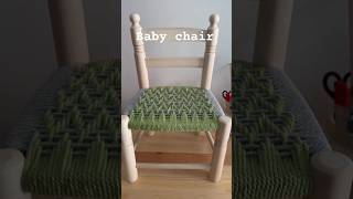 diy wooden baby chair #diy #viral #trending #unboxing #shots #woodart #woodworking #macrame