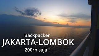 BACKPACKER JAKARTA LOMBOK HANYA 200RB