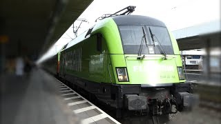 Flix auf der Schiene: Flixtrain am HBF Gelsenkirchen