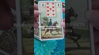 Ele vai me chamar pra sair? | Constelação Cigana Baralho Cigano #tarot #baralhocigano #shorttarot