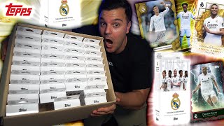 Abro +30 Cajas Topps Real Madrid Fan Set con Autógrafos | Cristiano Ronaldo, Mbappe, Zidane...