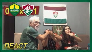 FAMÍLIA TRICOLOR REAGE A 0 CUIABÁ X 1 FLUMINENSE - CAMPEONATO BRASILEIRO 2024