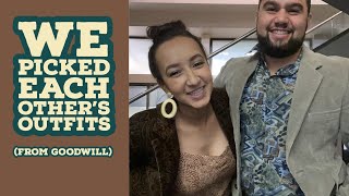 2 YEAR WEDDING ANNIVERSARY! Fancy Goodwill Clothing Swap