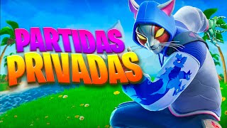 VAMO A JUGAR PARTIDAS PRIVADAS CAPITULO 6 Y CAPITULO OG EN FORTNITE