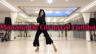 [중급 룸바] Manana De Carnaval Rumba linedance l Intermediate l 송도라인댄스 ㅣ 인천라인댄스 ㅣ 초아라인댄스