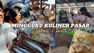 PASAR MINULYO PACITAN - KULINER DI HARI MINGGU