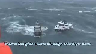 The search and rescue yacht sank | Arama kurtarma yatı battı - Titanic submarine lost