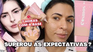 TESTEI BASE COSMOS KAREN BACHINI - Superou as expectativas? - Resenha completa com todos os testes