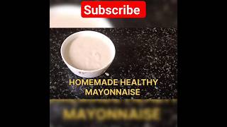 Homemade healthy mayonnaise without oil #healthycookingreceipeswithappi