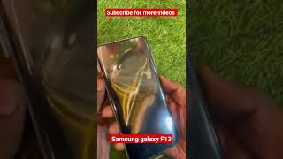 SAMSUNG GALAXY F13 REVIEW#shortvideo #youtubeshorts