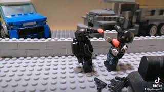 lego zombie outbreak stop motion