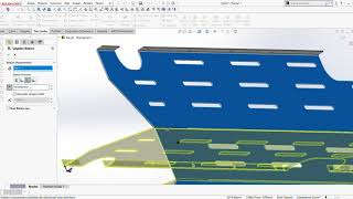 solidworks sheet metal montaj sayfası, güvenli makine koruyucu tasarımı . Eğitim videosu. 2 bölüm.