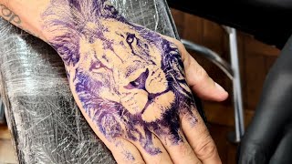 Lion Tattoo 4K ✍️