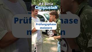 Campustalk Beta | Tipps & Tricks für die Prüfungsphase #student #strassenumfrage #interviews