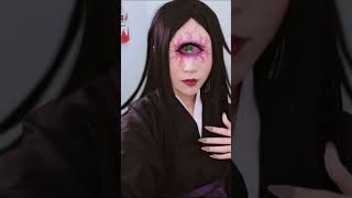 cosplay iblis bulan atas #anime #kimetsunoyaiba #shorts #bulan