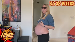 37 & 38 WEEK BABY BUMP UPDATE!! I COULD HAVE THE BABY ANY SECOND!!